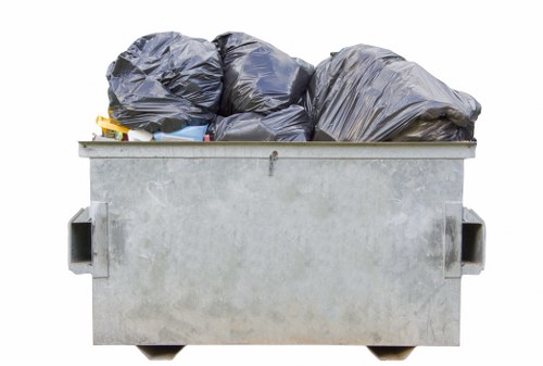 Recycling facilities for businesses in New Cross