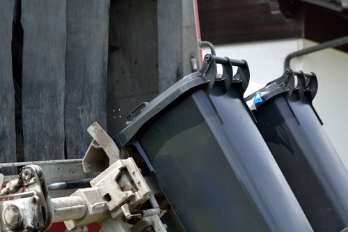 Clearance service team loading furniture into a truck