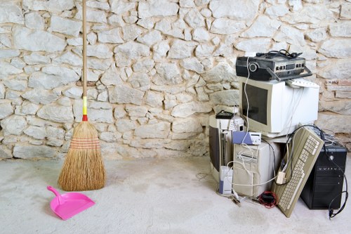 Professional loft clearance team at work in New Cross