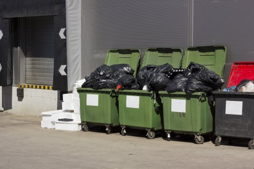 Garden clearance services including debris removal