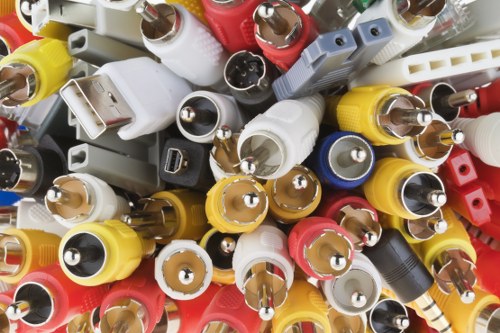 Inspector reviewing clearance job notes